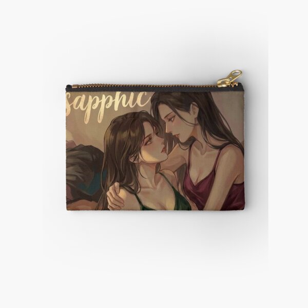 Item preview, Sapphic Love | Soft Anime WLW Couple | Cozy Romance Art designed and sold by IRON SIREN.