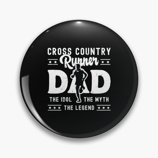 Item preview, Cross Country Runner Dad The Idol The XC Runner designed and sold by tshirtconcepts.