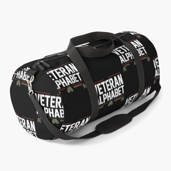Item preview, Veteran Alphabet Military Veteran Pride Patriotic American Flag designed and sold by Redgiant87x.