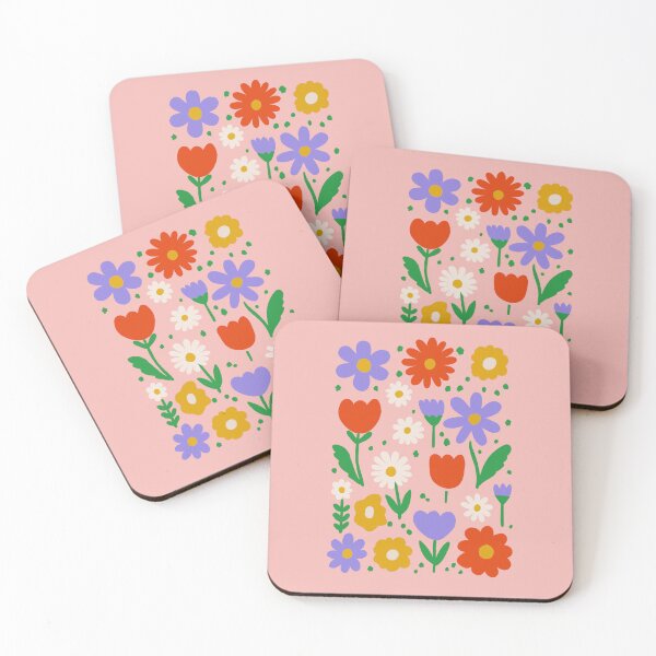 Item preview, Colorful Cottage Floral Illustration designed and sold by soheedesigns.