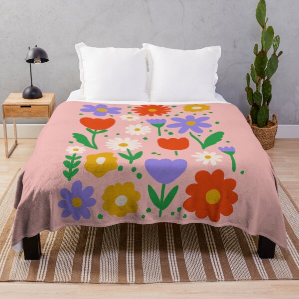 Item preview, Colorful Cottage Floral Illustration designed and sold by soheedesigns.