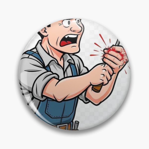Item preview, Certified Thumb Hunter - I Nail It Sometimes My Finger | Funny Builder T-Shirt | Construction Fail   designed and sold by Petringo.