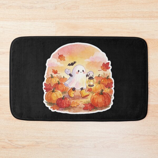 Item preview, Pumpkin Patch Ghost | Cozy Autumn Halloween designed and sold by AillustriaAK.