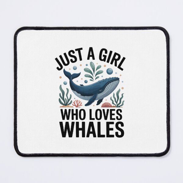 Item preview, Just a girl who loves whales designed and sold by jkrphoto.