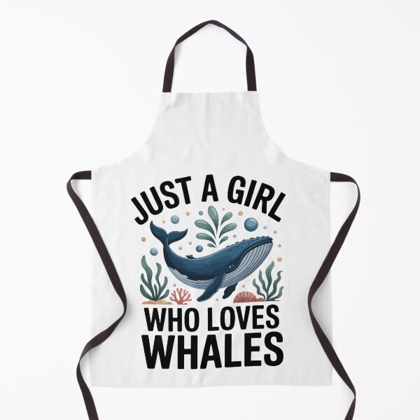Item preview, Just a girl who loves whales designed and sold by jkrphoto.