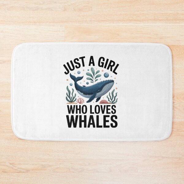 Item preview, Just a girl who loves whales designed and sold by jkrphoto.