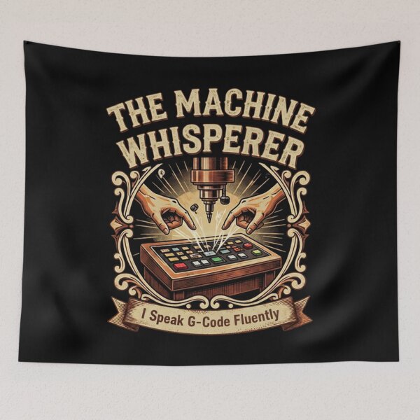 Item preview, CNC Machinist Precision Engineering Gift designed and sold by LabCore.