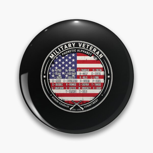 Item preview, Veteran Alphabet American Flag Patriotic Design for Military Veterans designed and sold by Redgiant87x.