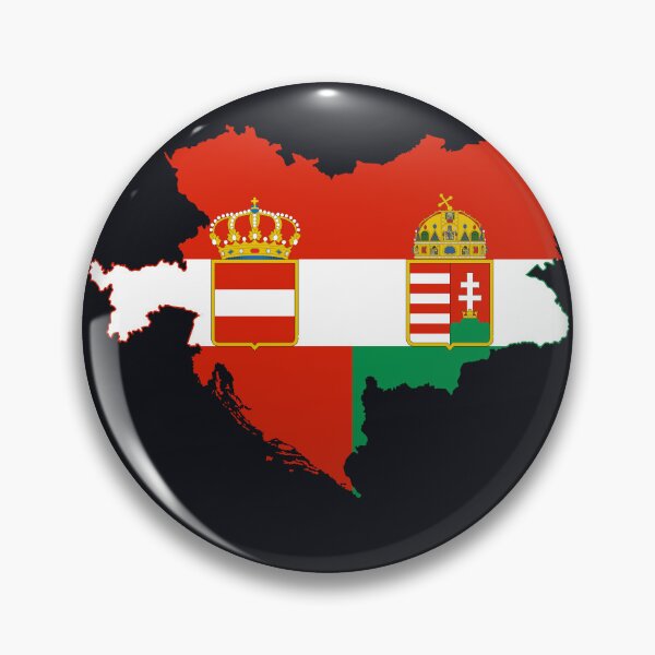 Item preview, Austria Hungary Flag Map #2 designed and sold by SalahBlt.