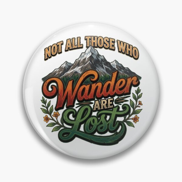 Item preview, Not All Who Wander Are Lost Mountain Art designed and sold by TshirtsOnline-.