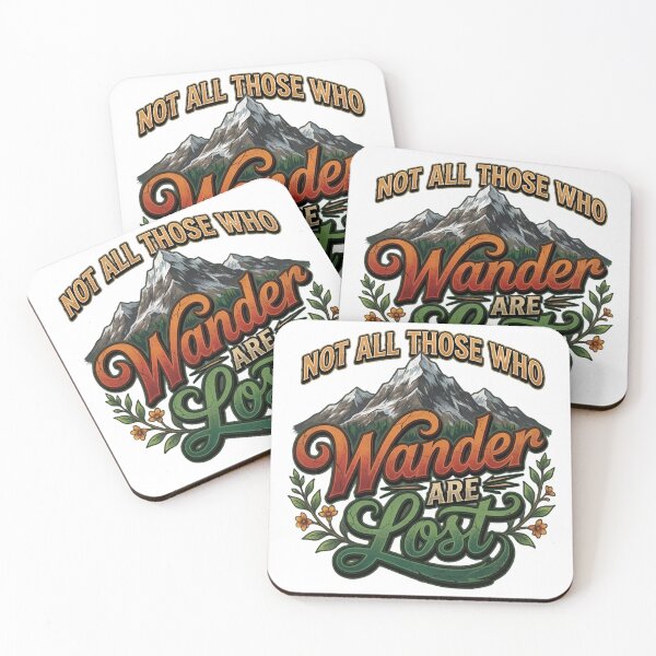 Item preview, Not All Who Wander Are Lost Mountain Art designed and sold by TshirtsOnline-.