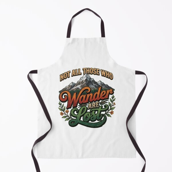 Item preview, Not All Who Wander Are Lost Mountain Art designed and sold by TshirtsOnline-.