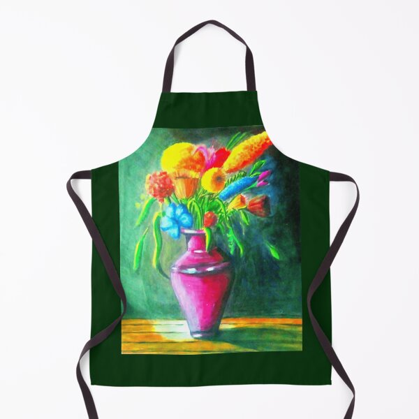 Item preview, Vibrant Flowers in a purple vase aesthetic purposes designed and sold by Shukasya-Arts.