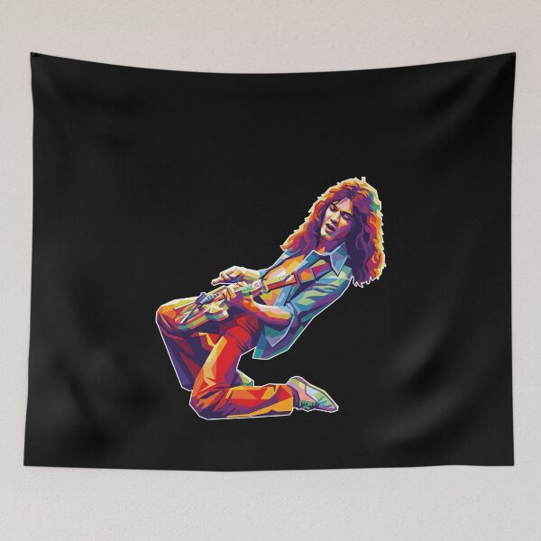 Item preview, Eddie Van Halen Pop Art designed and sold by fiverofthebox.