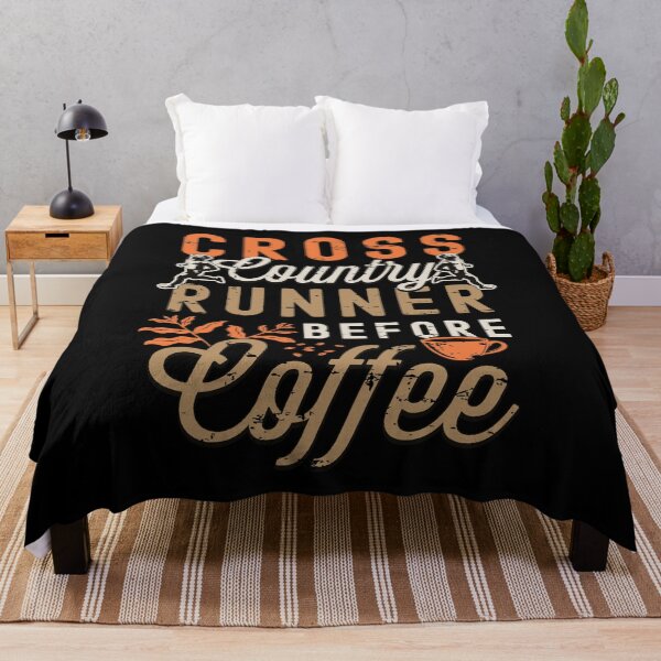 Artikelvorschau, Cross Country Runner Before Running Coffee Lover entworfen und verkauft von tshirtconcepts.