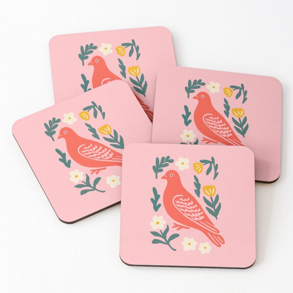 Item preview, Dove Cottage Nordic Folk Illustration designed and sold by soheedesigns.