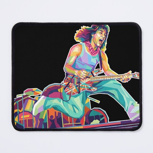Item preview, Eddie Van Halen Pop Art designed and sold by fiverofthebox.