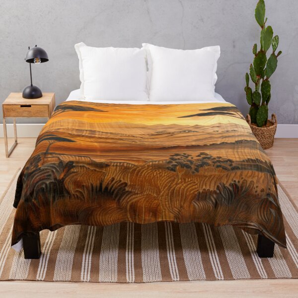 Item preview, African Savanna Wall Art | Wood Relief Landscape 2D Print designed and sold by GSizzle1.