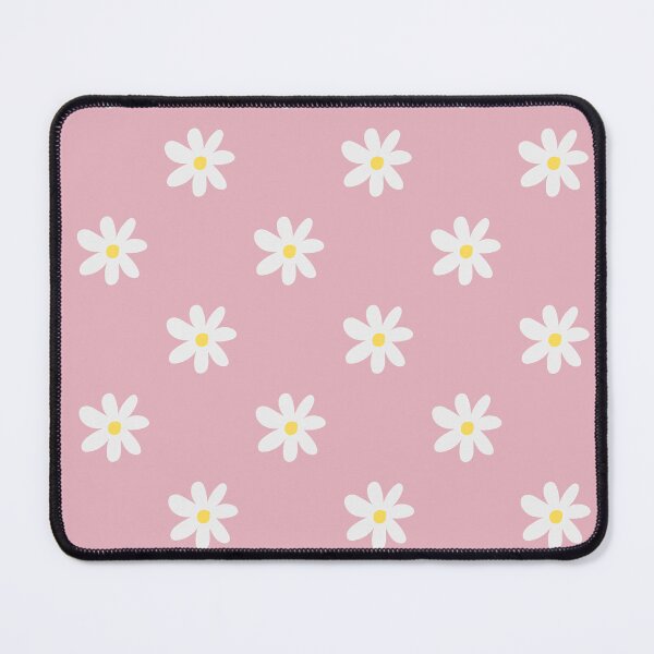 Item preview, Dusty Rose Daisy Pattern Phone Case for Mom or Aunt | Minimalist Floral Journal for Students or Teacher | Cute Daisy Aesthetic Blanket for Girls | Boho Pink Daisy Tote Bag Gift for Nurse designed and sold by VivaFy.