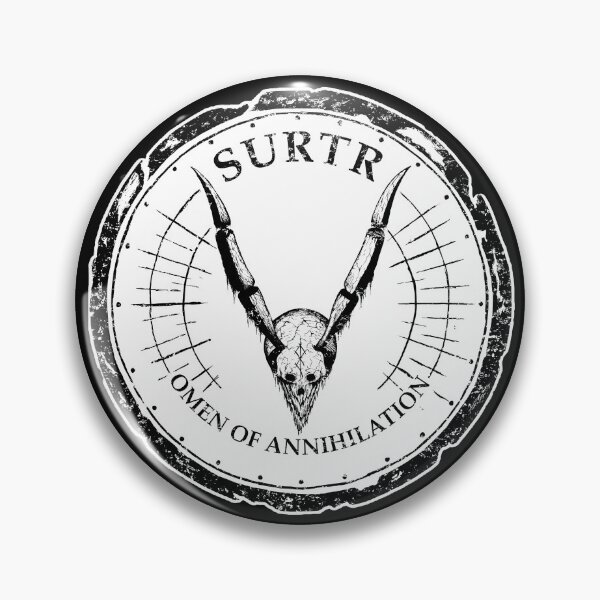 Item preview, Surtr - Omen of Annihilation | Grunge Horned Skull designed and sold by surmind.