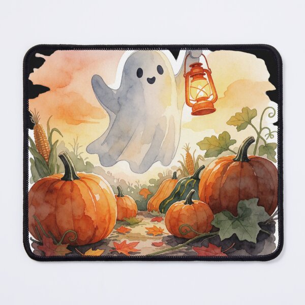 Item preview, Pumpkin Patch Ghost | Cozy Autumn Halloween designed and sold by AillustriaAK.