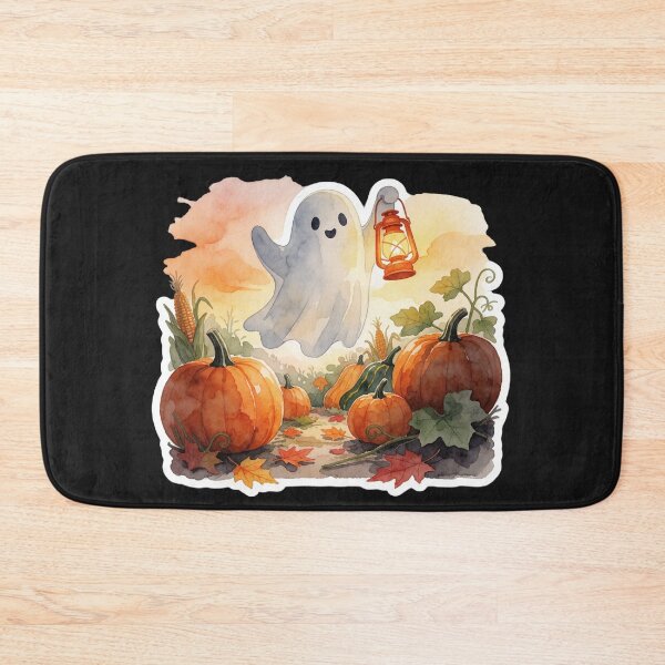 Item preview, Pumpkin Patch Ghost | Cozy Autumn Halloween designed and sold by AillustriaAK.