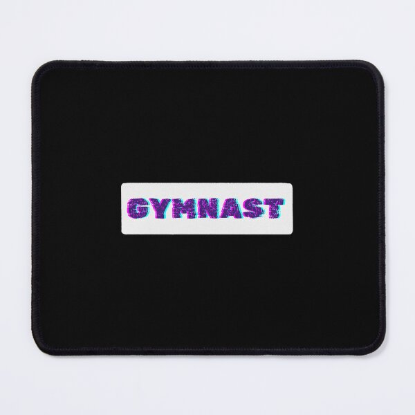 Item preview, Gymnast Glitch Aesthetic Typography Sport V1 designed and sold by creativerooney.