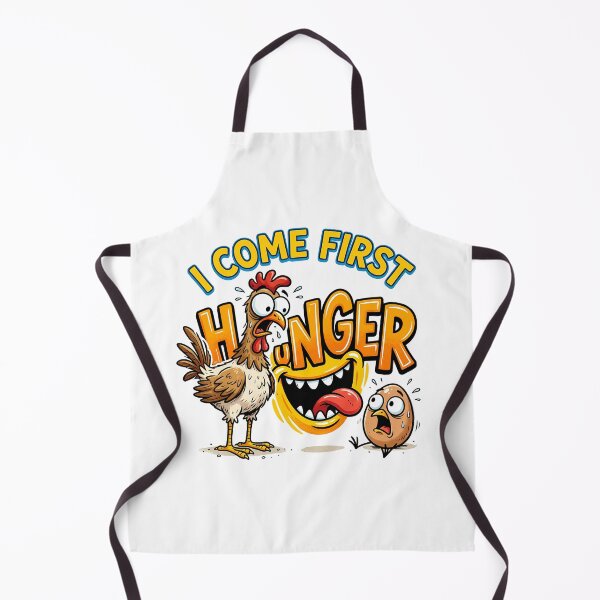 Item preview, Hunger Comes First: The Funny Chicken and Egg Dilemma designed and sold by AbderraimArt.