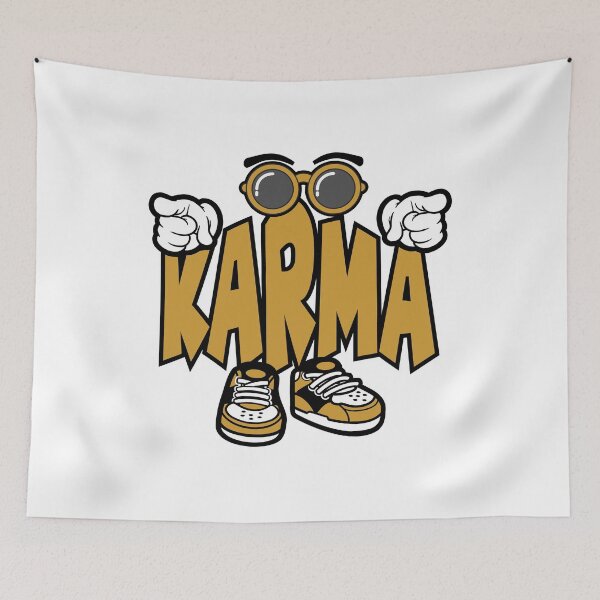 Item preview, Karma - PHILOSOPHY Words Character typography designed and sold by NFTWords.