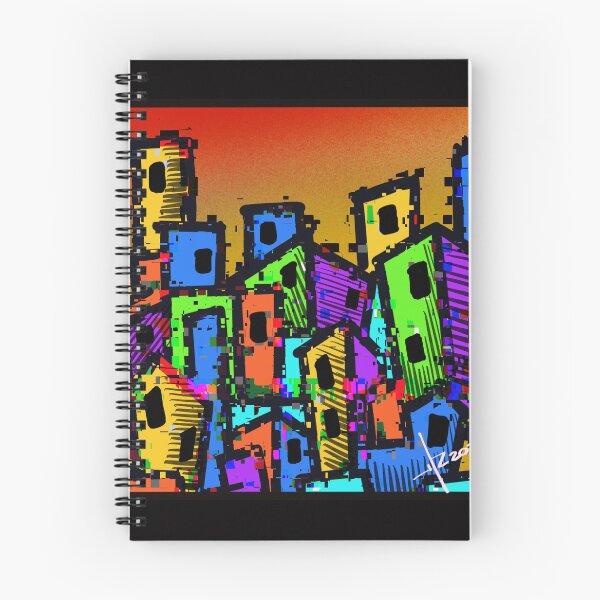 Item preview, Cyberpunk Glitch Cityscape Urban Street Art Poster designed and sold by PeterJaxx.