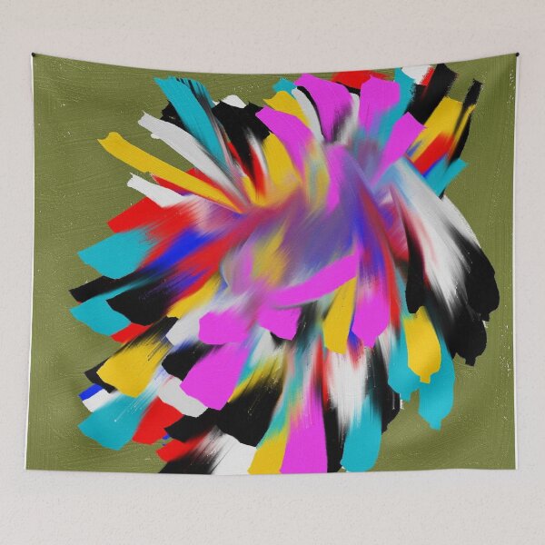 Item preview, Green multicolor designed and sold by eliso silva.