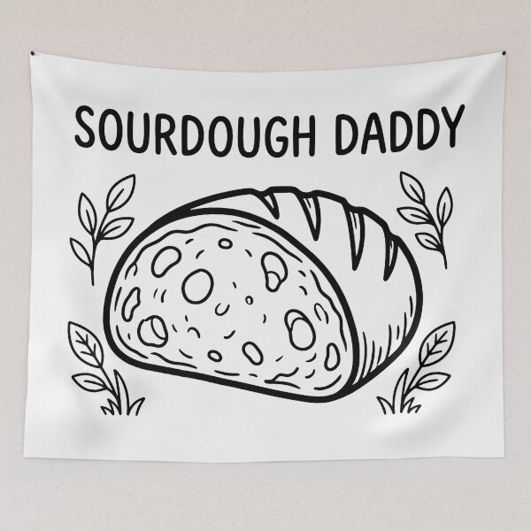 Item preview, Sourdough Daddy Funny Artisan Bread Baker designed and sold by TobattoVision Commodities.
