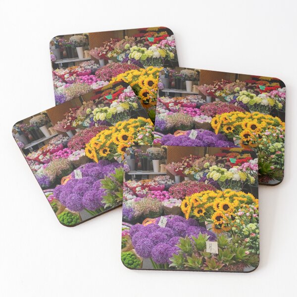 Item preview, Colourful Flower Market Tallinn Old Town Estonia designed and sold by Martyn R Arnold Fine Art Nature & Landscape Photography.