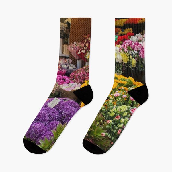 Item preview, Colourful Flower Market Tallinn Old Town Estonia designed and sold by Martyn R Arnold Fine Art Nature & Landscape Photography.
