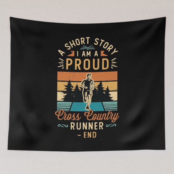 Item preview, Cross Country Runner A Short Story I Am XC Runner designed and sold by tshirtconcepts.