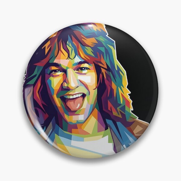 Item preview, Eddie Van Halen Pop Art designed and sold by fiverofthebox.