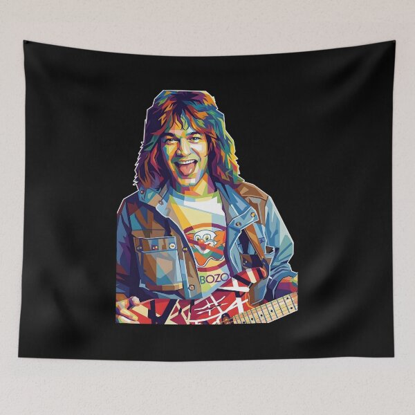 Item preview, Eddie Van Halen Pop Art designed and sold by fiverofthebox.