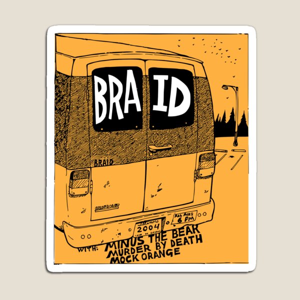 Item preview, Braid (band) designed and sold by V.I.S.T.A. .