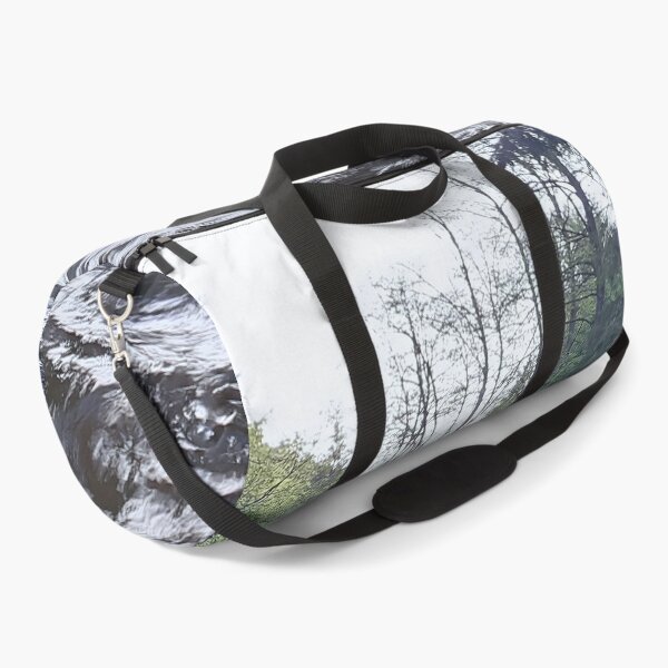 Item preview, Early Fall Mountain Stream – Scenic Autumn River from Romania designed and sold by MSMPrintDesign.