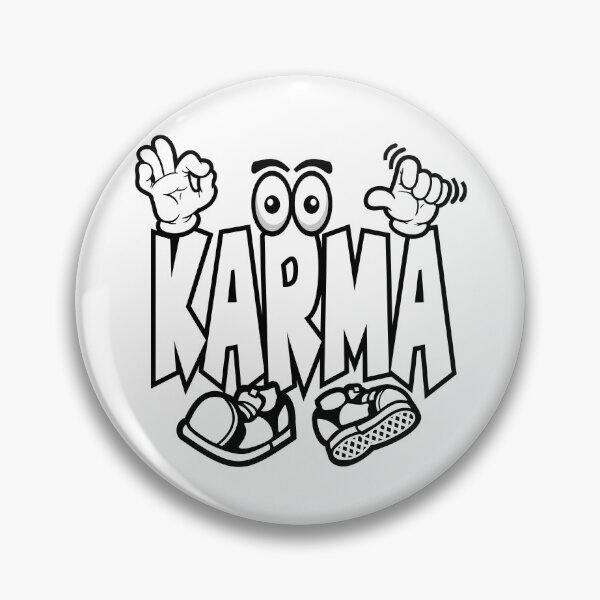 Item preview, Karma - SPIRITUALITY White Character lettering designed and sold by NFTWords.