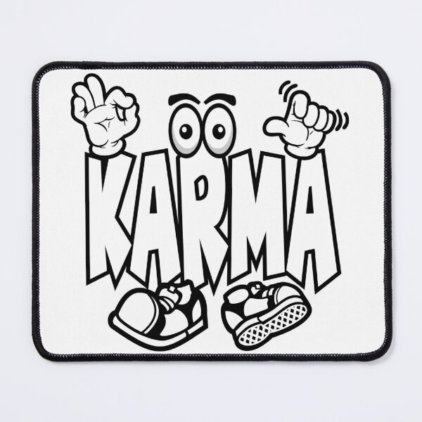 Item preview, Karma - SPIRITUALITY White Character lettering designed and sold by NFTWords.