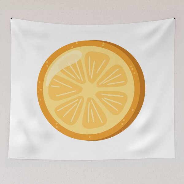Item preview, Cute Citrus Slice Illustration designed and sold by EvLip-Artist.