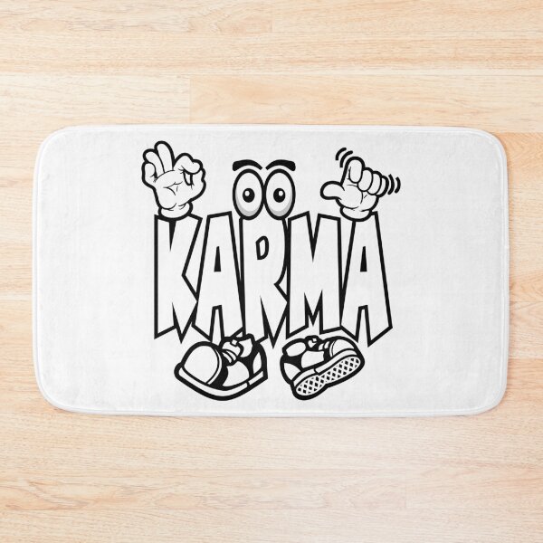 Item preview, Karma - SPIRITUALITY White Character lettering designed and sold by NFTWords.