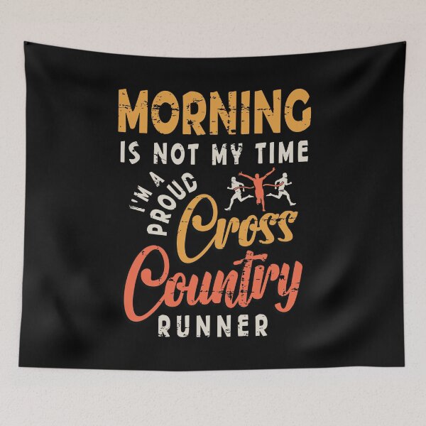 Item preview, Cross Country Runner Morning Is Not My Long Track designed and sold by tshirtconcepts.