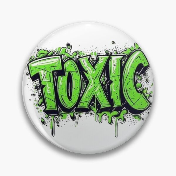 Item preview, Toxic Graffiti Street Art | Neon Green Urban Sticker Design designed and sold by MAStrends.