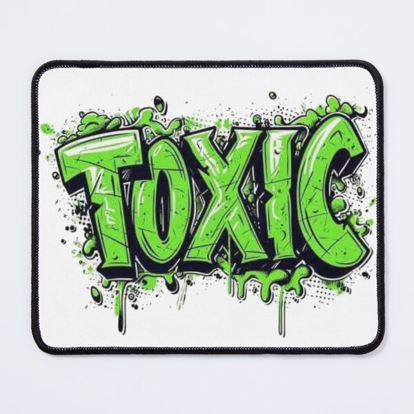 Item preview, Toxic Graffiti Street Art | Neon Green Urban Sticker Design designed and sold by MAStrends.