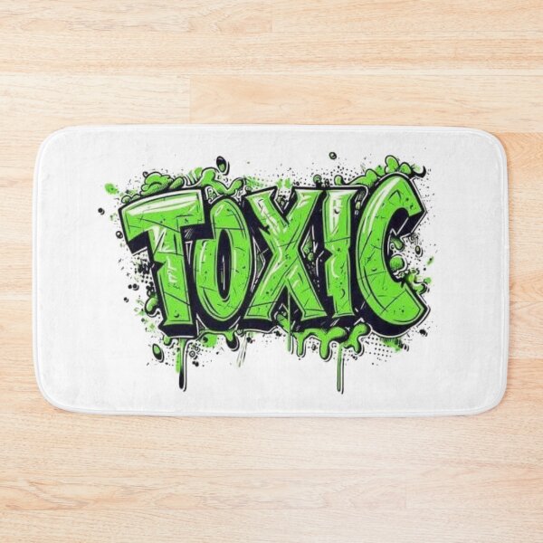 Item preview, Toxic Graffiti Street Art | Neon Green Urban Sticker Design designed and sold by MAStrends.