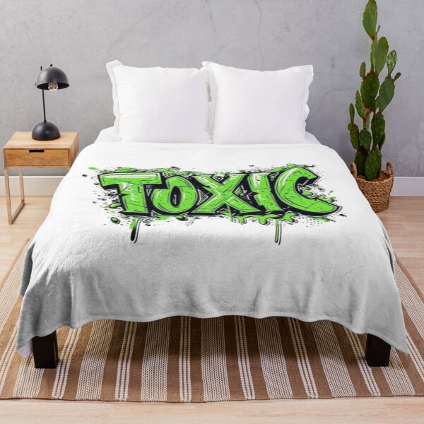 Item preview, Toxic Graffiti Street Art | Neon Green Urban Sticker Design designed and sold by MAStrends.