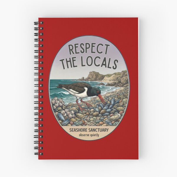 Item preview, Respect the Locals Oystercatcher  designed and sold by SilverOutlining.