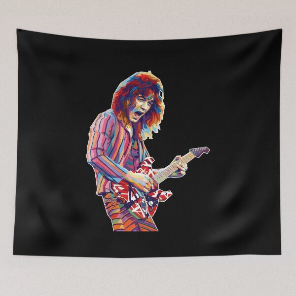 Item preview, Eddie Van Halen Pop Art designed and sold by fiverofthebox.